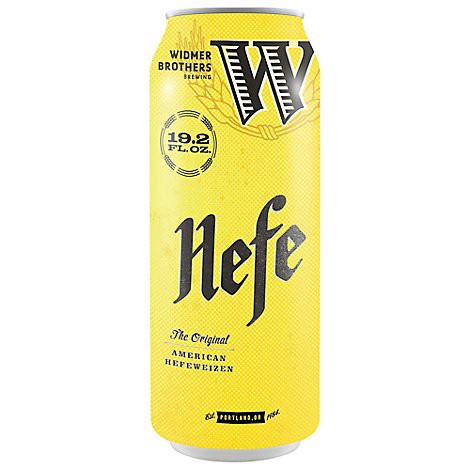 slide 1 of 1, Widmer Brothers Brewing Brewing Hefe, 19.2 fl. oz. Can, 4.9% ABV, 19.20 fl oz