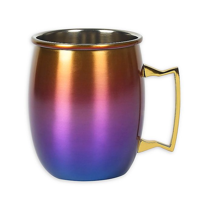 slide 1 of 1, Denmark Artisanal Moscow Mule Mug - Rainbow, 1 ct