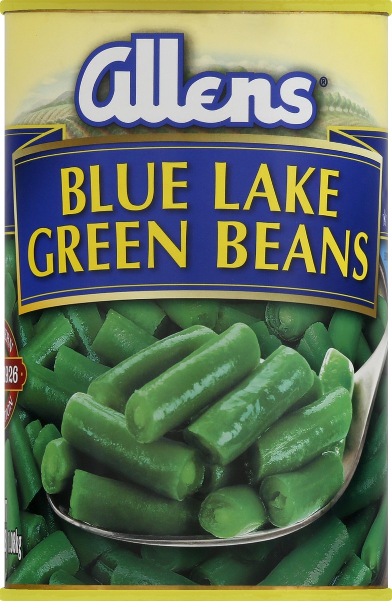 slide 1 of 9, Allens Blue Lake Green Beans 38 oz, 38 oz