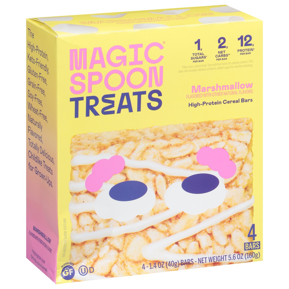 slide 11 of 12, Magic Spoon High-Protein Marshmallow Cereal Bars Bars - 4 ct, 4 ct