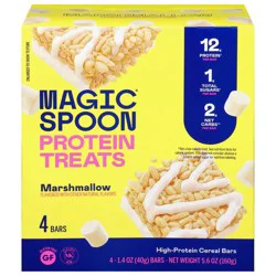 Magic Spoon Protein Treats Marshmallow Cereal Bars 4 - 1.4 oz Bars