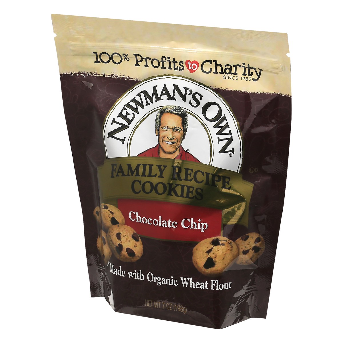 slide 7 of 10, Newman's Own Newmans Own Family Recipe Cookies Chocolate Chip - 7 Oz, 7 oz