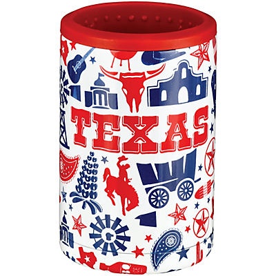 slide 1 of 1, Haven & Key Texas Icons Summer Can Cooler, 1 ct