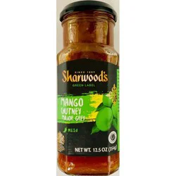 Sharwood's Green Label Major Grey Mild Mango Chutney 12.5 oz