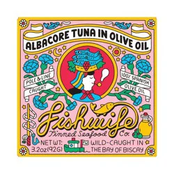 Fishwife Albacore Tuna in Olive Oil - 3.2 oz