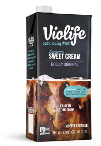 slide 1 of 1, Violife Supreme Sweet Cream Original Coffee Creamer, Dairy-Free, 1L (33.8oz), 33.8 fl oz