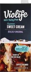 Violife Supreme Sweet Cream Original Coffee Creamer, Dairy-Free, 1 liter (33.8 fl oz)