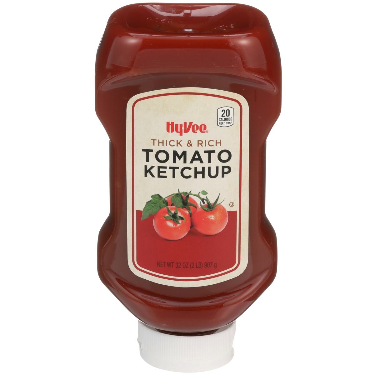 slide 1 of 1, Hy-vee Thick & Rich Tomato Ketchup, 32 oz