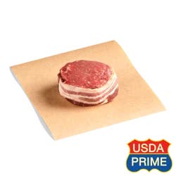 Hy-Vee Prime Reserve Beef Bacon Wrapped Sirloin Fillet