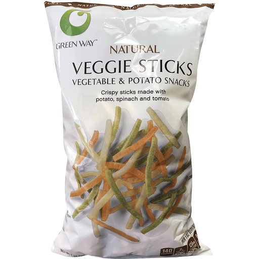 slide 1 of 1, Greenway Natural Veggie Sticks, 7 oz