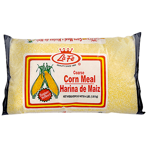 slide 1 of 1, La Fe Coarse Corn Meal, 4 lb
