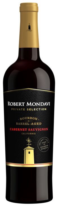 slide 1 of 4, Robert Mondavi Private Selection Bourbon Barrel Aged Cabernet Sauvignon Red Wine, 750 ml