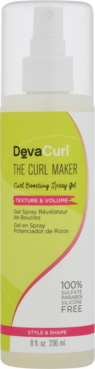 slide 8 of 10, DevaCurl The Curl Maker Texture & Volume Spray Gel 8 fl oz, 8 fl oz