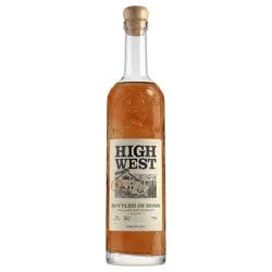 High West Bottled In Bond Straight Rye Whiskey, 100 Proof