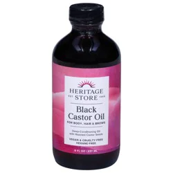 Heritage Store Black Castor Oil 8 fl oz