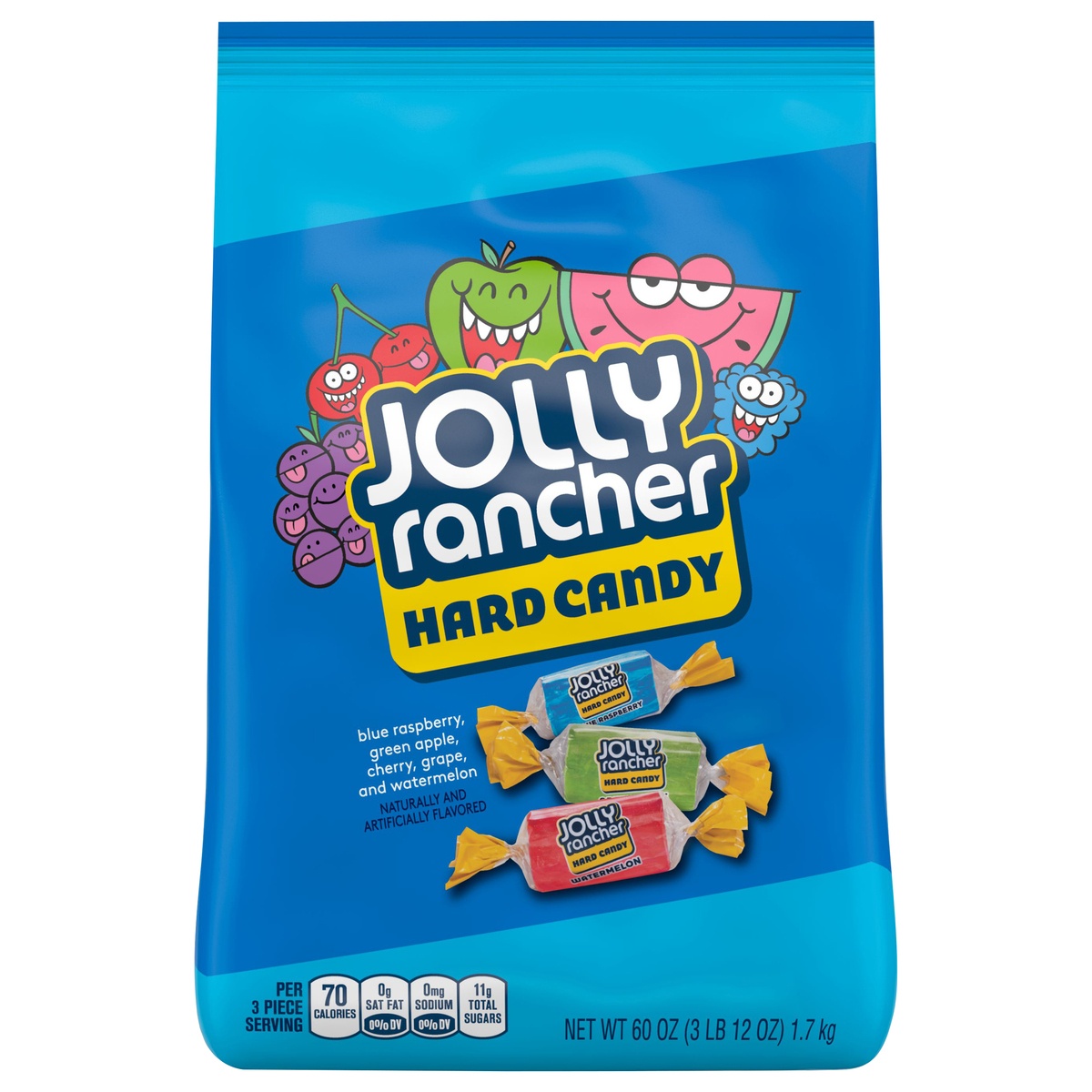 slide 7 of 7, Jolly Rancher Hard Candy Original Flavors, 3.75 lb