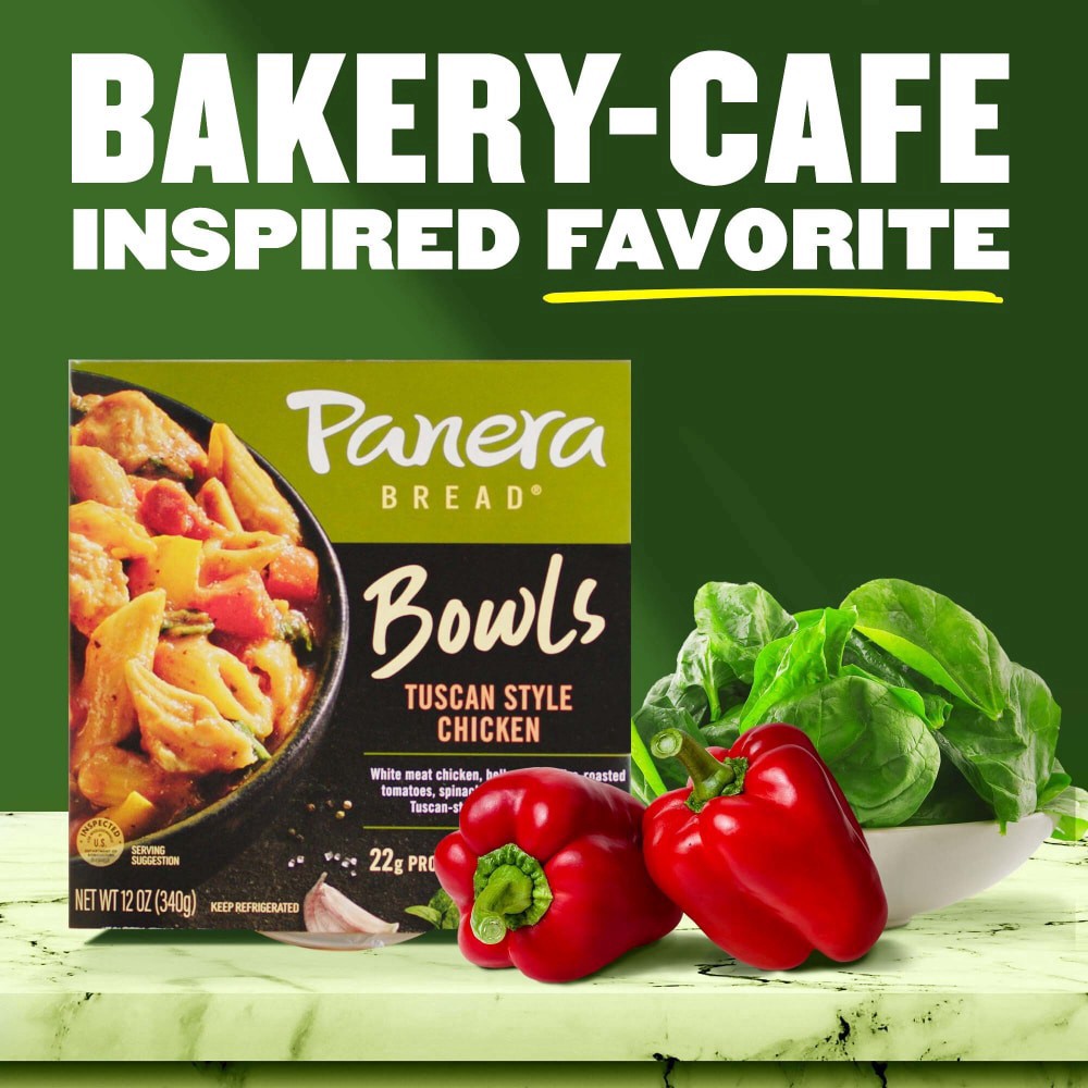 slide 6 of 6, Panera Bread Tuscan Style Chicken Bowls 12 oz, 12 oz