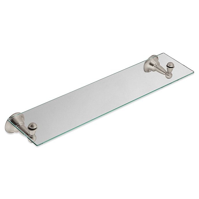 slide 1 of 1, Moen Sage Glass Vanity Shelf, 1 ct