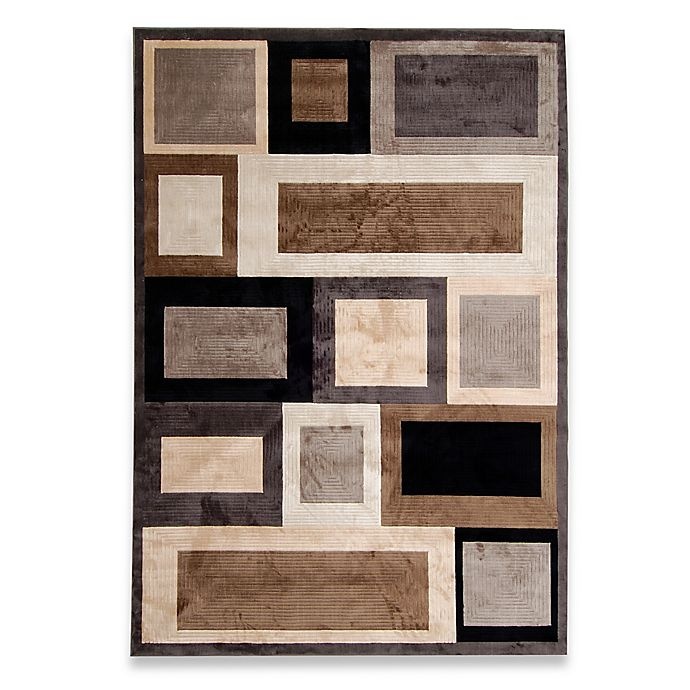 slide 1 of 1, Verona Ice Grey Rug - Grey/Brown, 2 ft 2 in x 6 ft 11 in