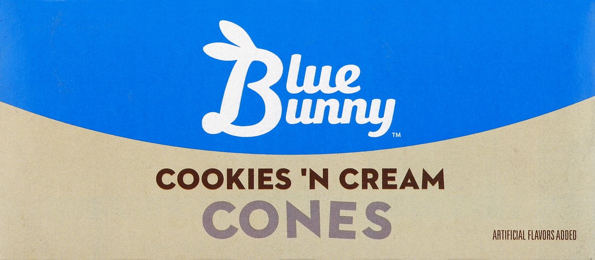 slide 3 of 5, Blue Bunny Ice Cream Cones 6 ea, 6 ct