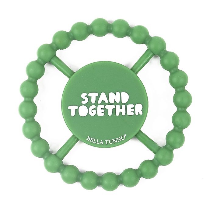 slide 1 of 2, Bella Tunno Kindness Collection Stand Up'' Happy Teether'', 1 ct