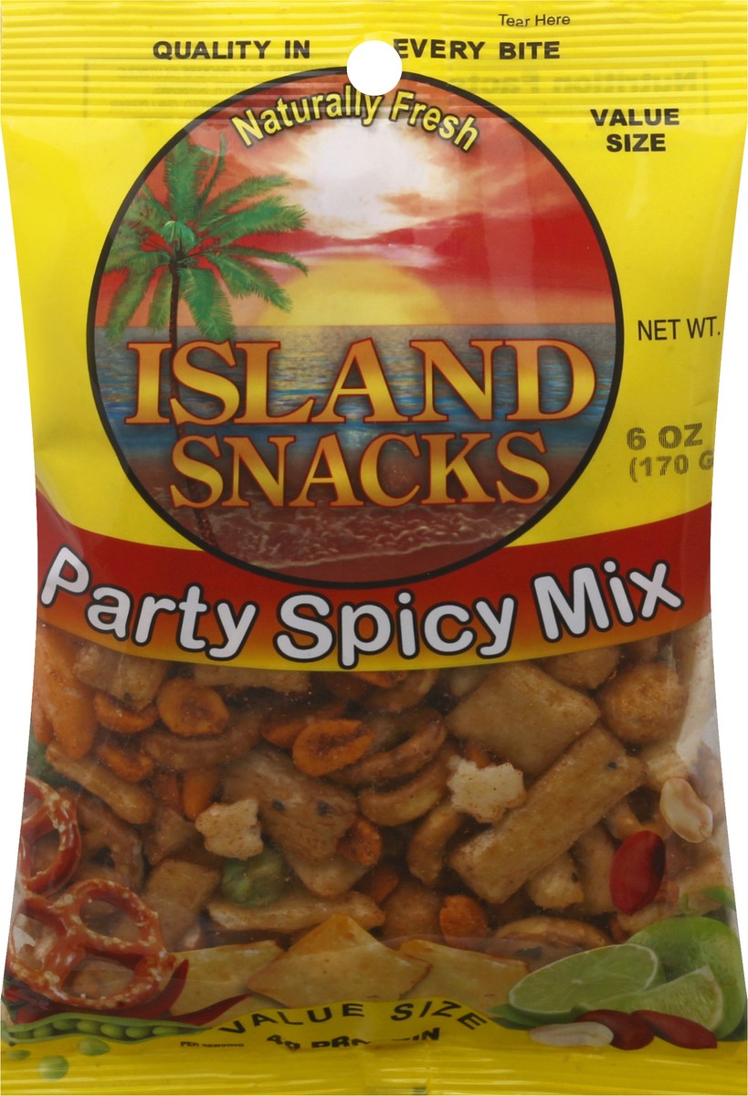 slide 5 of 13, Island Snacks Value Size Party Spicy Mix 6 oz, 6 oz
