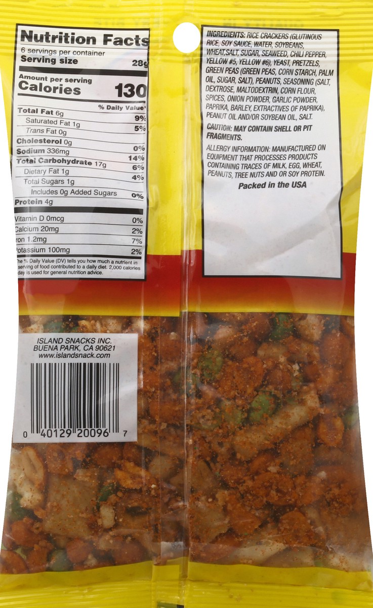slide 7 of 13, Island Snacks Value Size Party Spicy Mix 6 oz, 6 oz