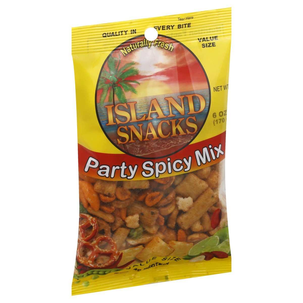 slide 11 of 13, Island Snacks Value Size Party Spicy Mix 6 oz, 6 oz