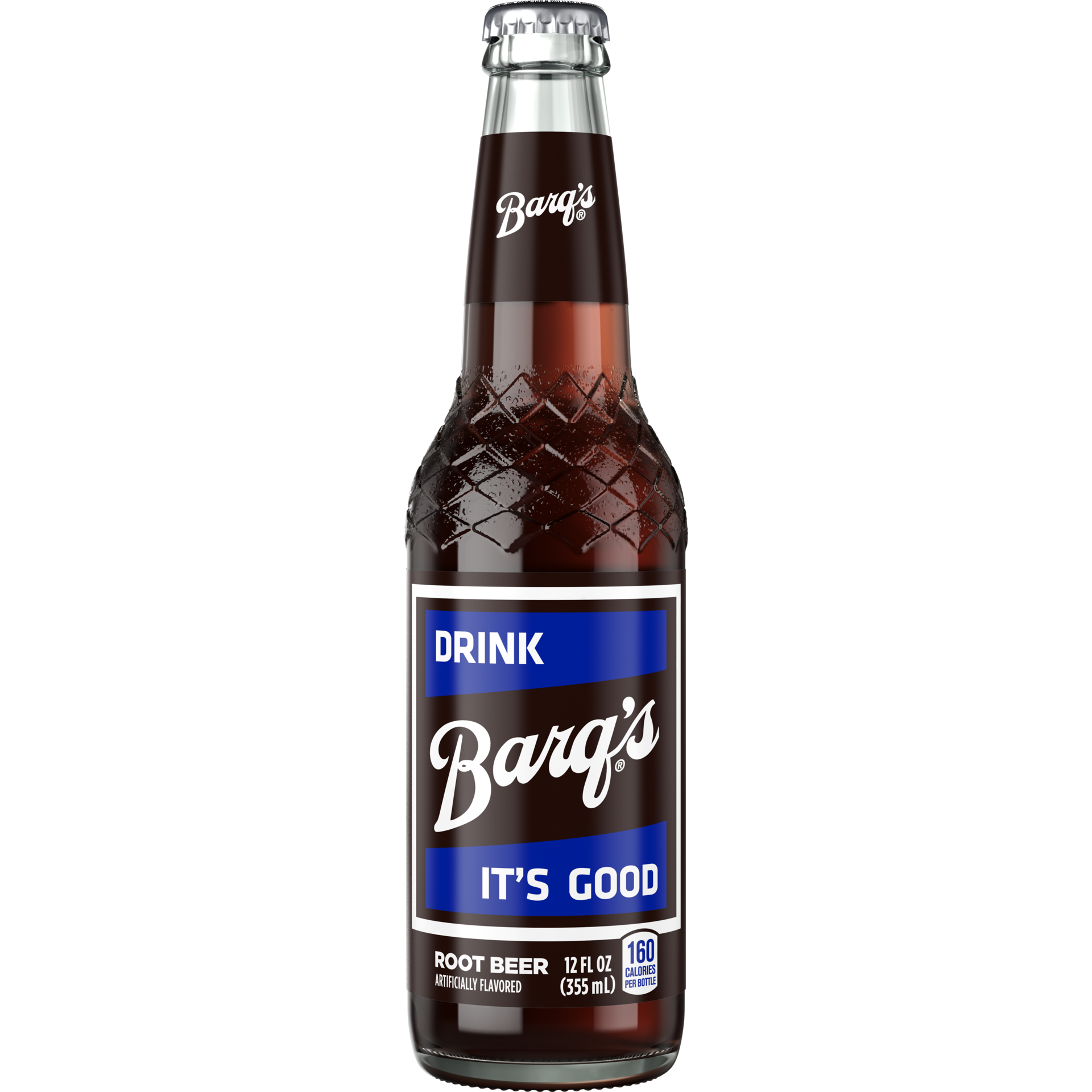 slide 1 of 5, Barq's Root Beer Glass Bottle, 12 fl oz, 12 fl oz