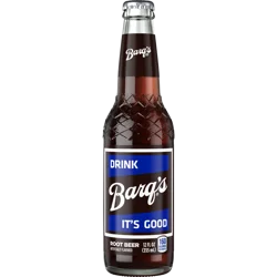 Barq's Root Beer Glass Bottle, 12 fl oz