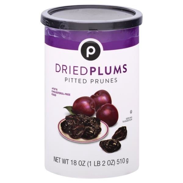 slide 1 of 1, Publix Dried Plums, 18 oz