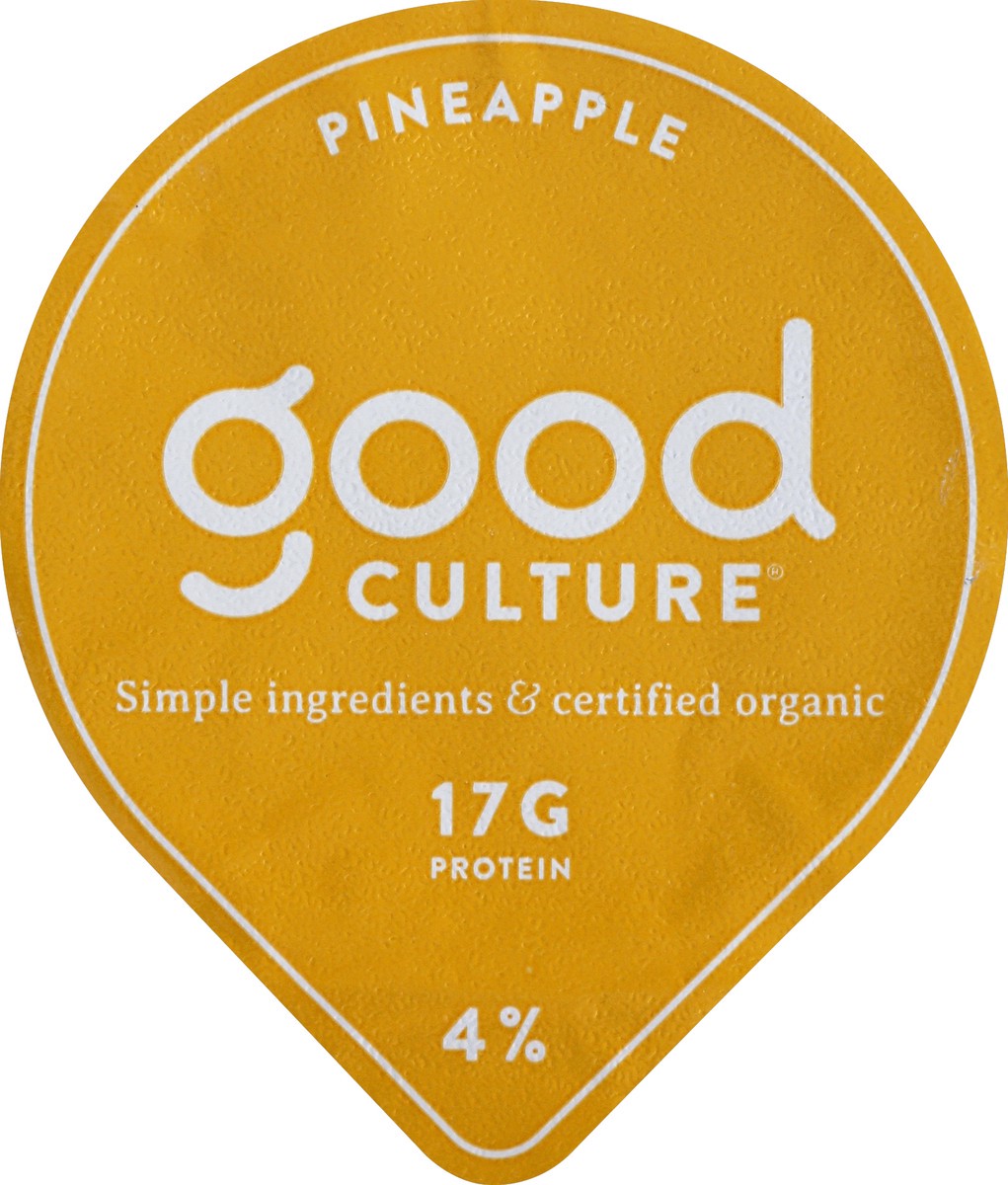 slide 2 of 6, good culture Pineapple Bottom Cottage Cheese, 5.3 oz