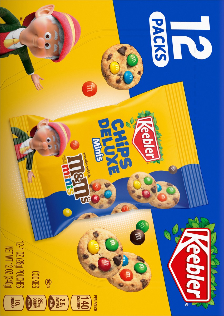 slide 4 of 15, Keebler 12 Pack Minis Cookies 12 - 1 oz Pouches, 12 ct