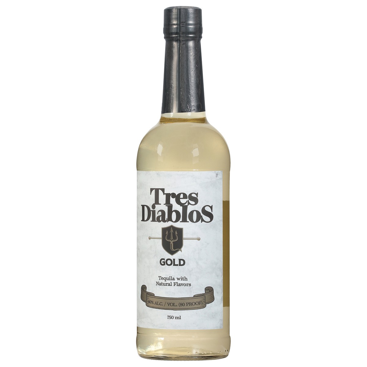 slide 5 of 11, Tres Diablos Gold Tequila 750 ml, 750 ml