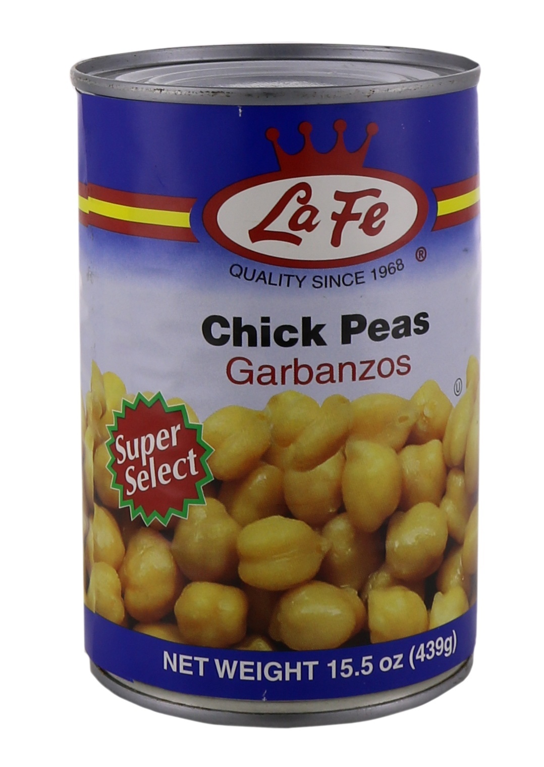 slide 1 of 1, La Fe Chick Peas, 15 oz