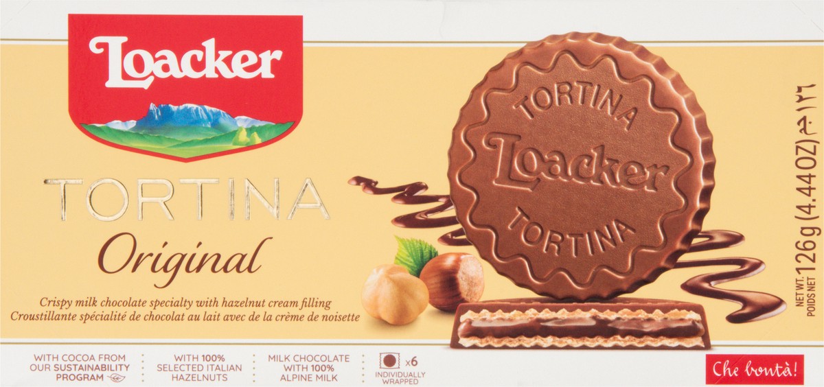slide 12 of 14, Loacker Original Tortina 6 ea, 4.44 oz
