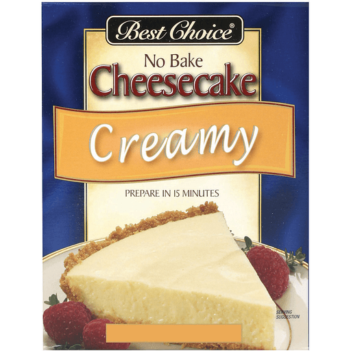 slide 1 of 1, Best Choice No Bake Creamy Cheesecake Mix, 11.2 oz