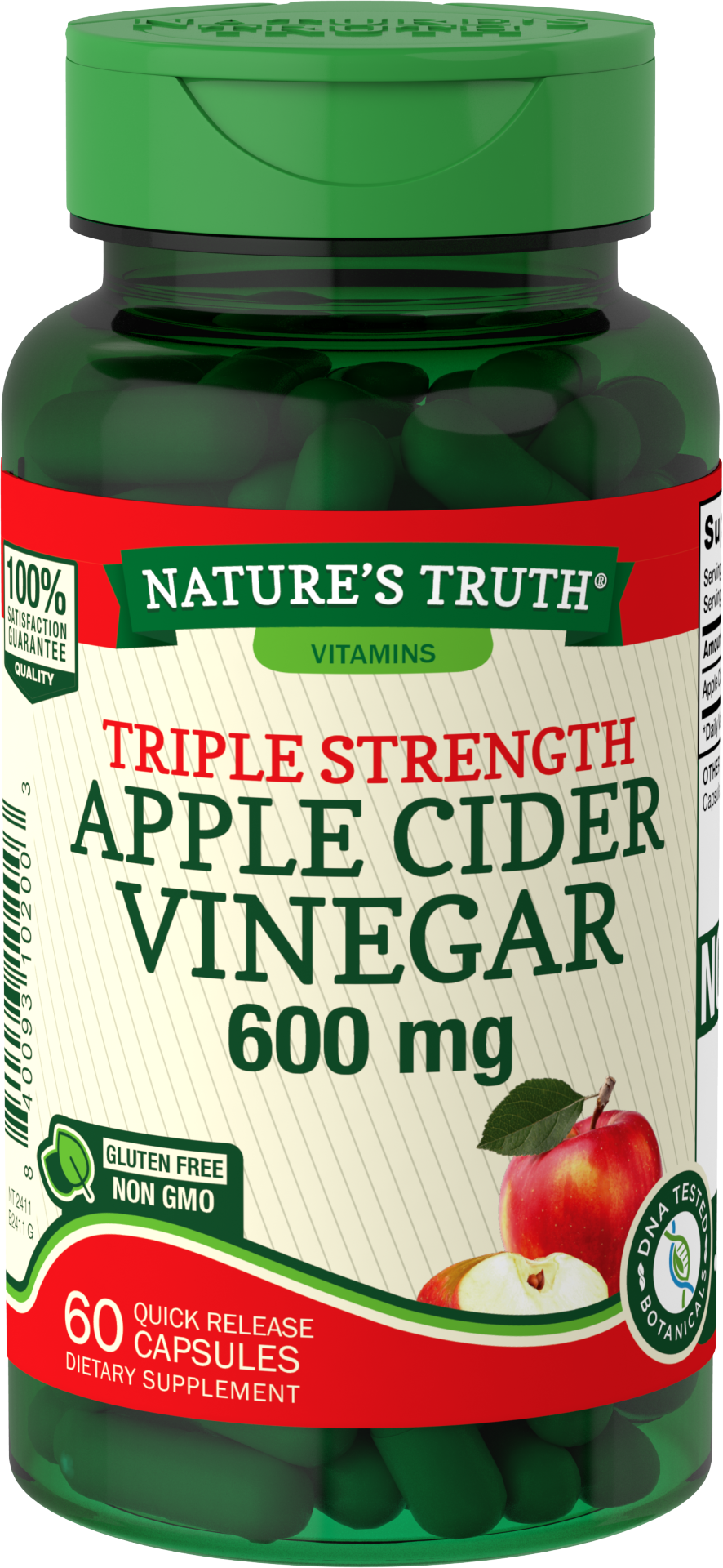 Nature's Truth Triple Strength Apple Cider Vinegar Quick Release