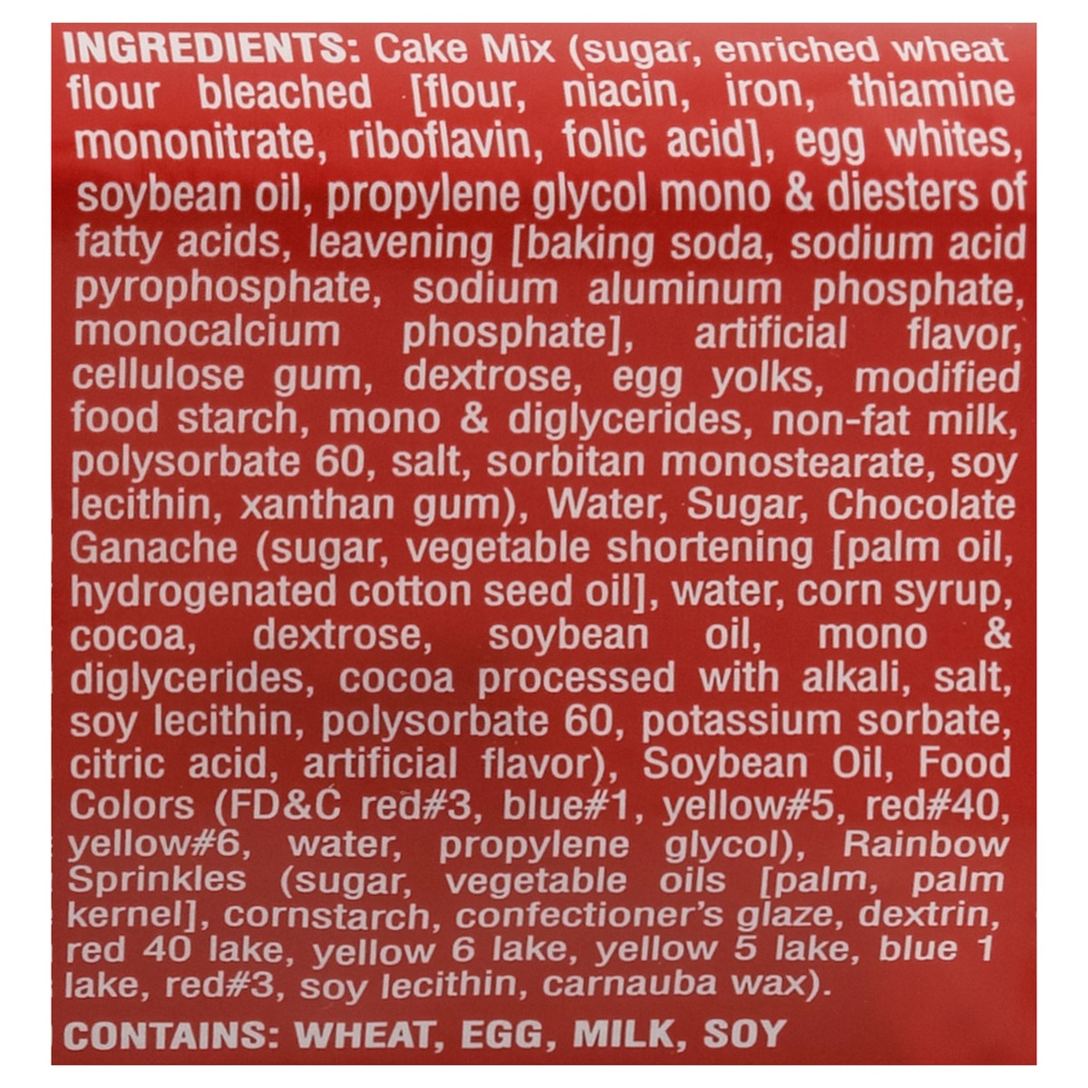 slide 10 of 15, David's Cookies Chocolate Rainbow Cake 8.25 oz, 8.25 oz