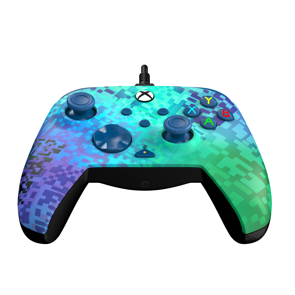 slide 5 of 6, PDP REMATCH Advanced Wired Controller: Glitch Green For Xbox Series X|S Xbox One & Windows 10/11 PC, 1 ct