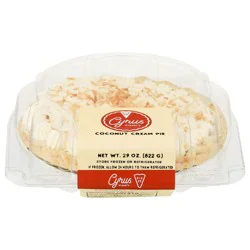Cyrus O'Leary's Pie Co Coconut Cream Pie 29 oz