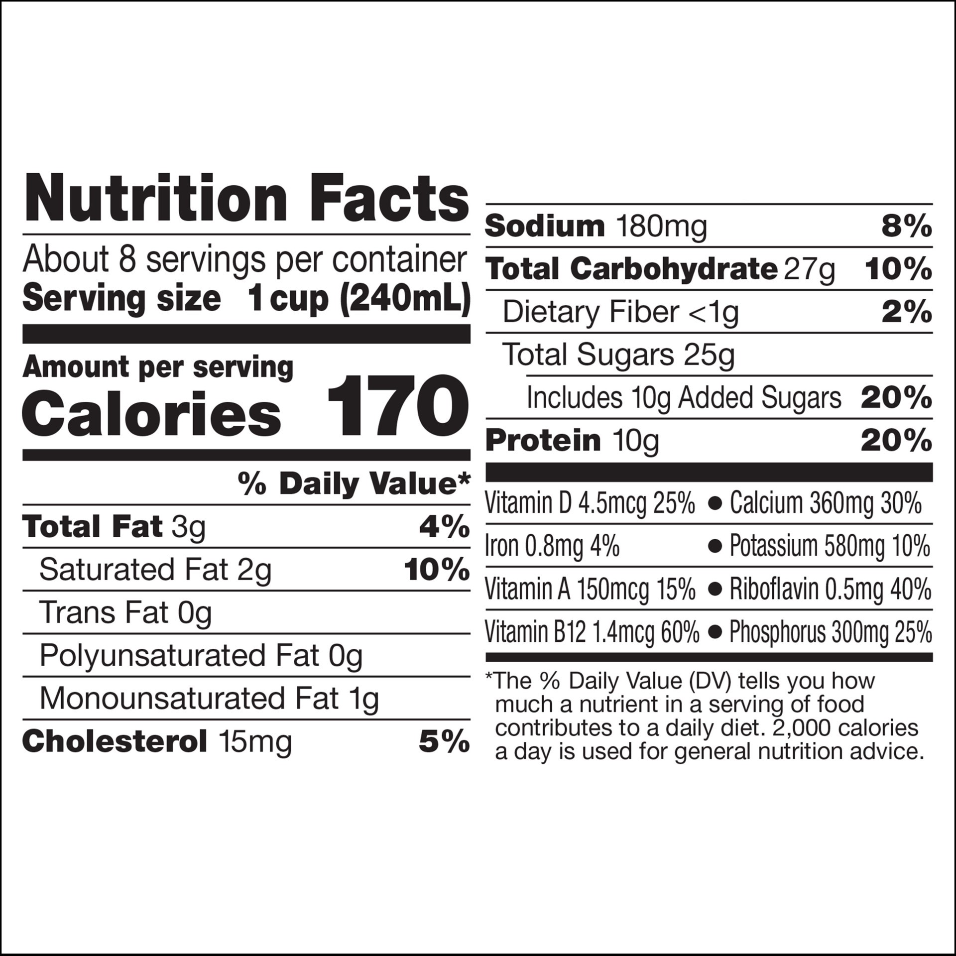 slide 4 of 5, Horizon Organic Milk Chocolate Milk Lowfat 1% DHA Omega-3, 1/2 gal