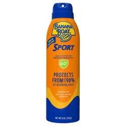 Banana Boat Sport Ultra Sunscreen Spray SPF 60 Broad Spectrum Superior Endurance Vs Sweat + Water