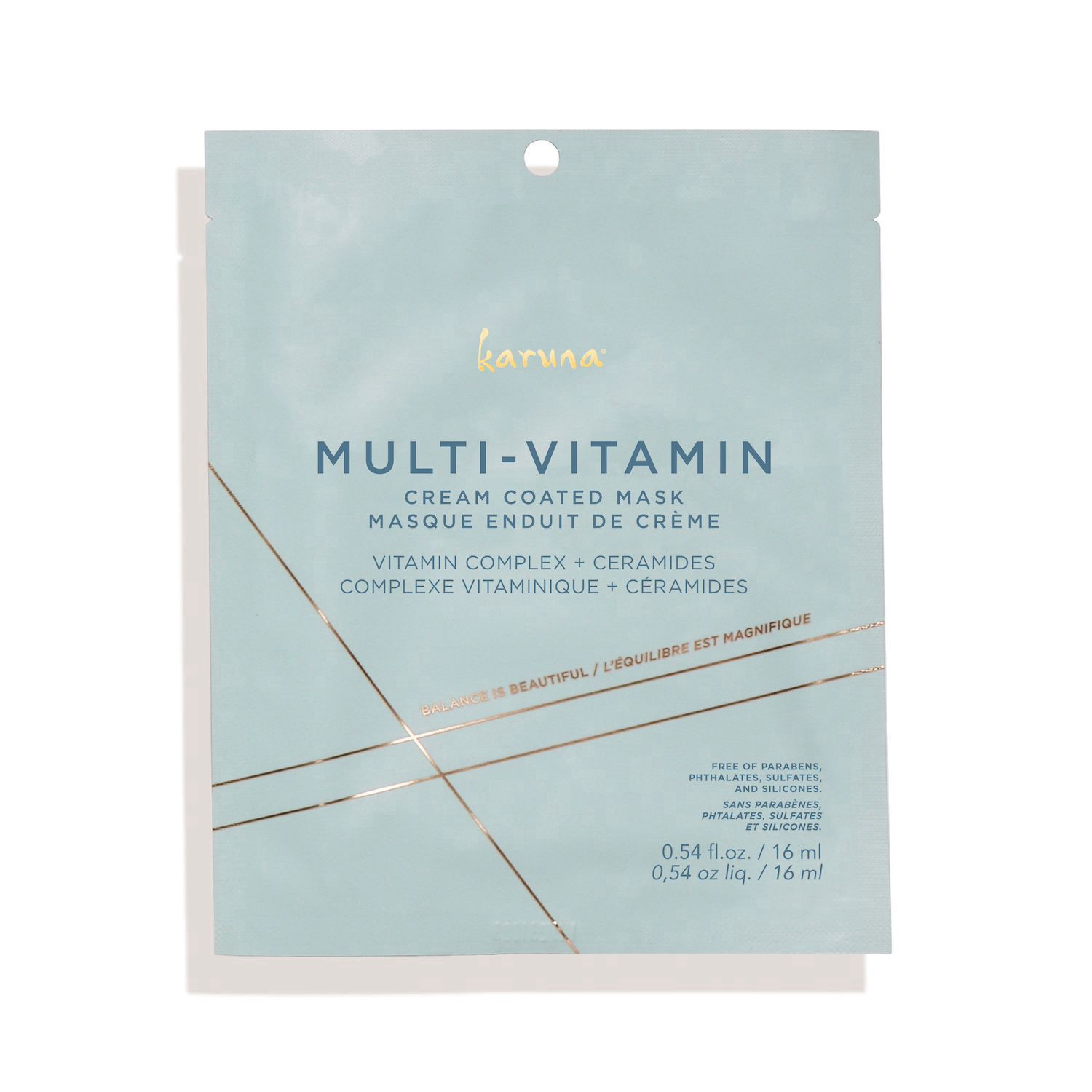 slide 1 of 1, KARUNA Multi-Vitamin Cream Coated Face Mask, 1 ct