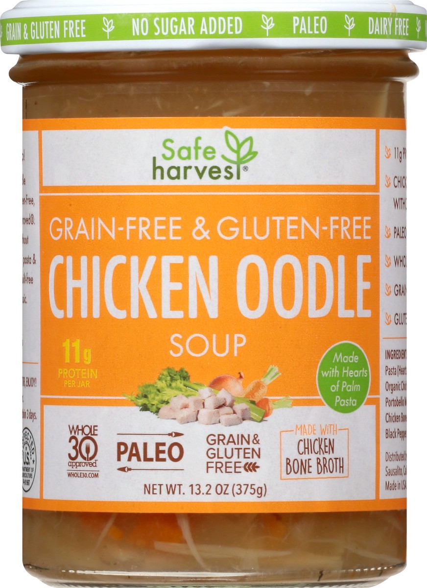 slide 1 of 9, Safe Harvest Chicken Oodle Soup 13.2 oz, 13.2 oz