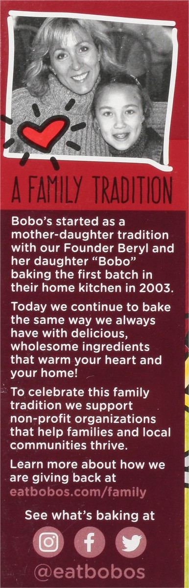 slide 3 of 9, Bobo's Chocolate Almond Brownie Oat Bites 5 - 1.3 oz Each, 6.5 oz