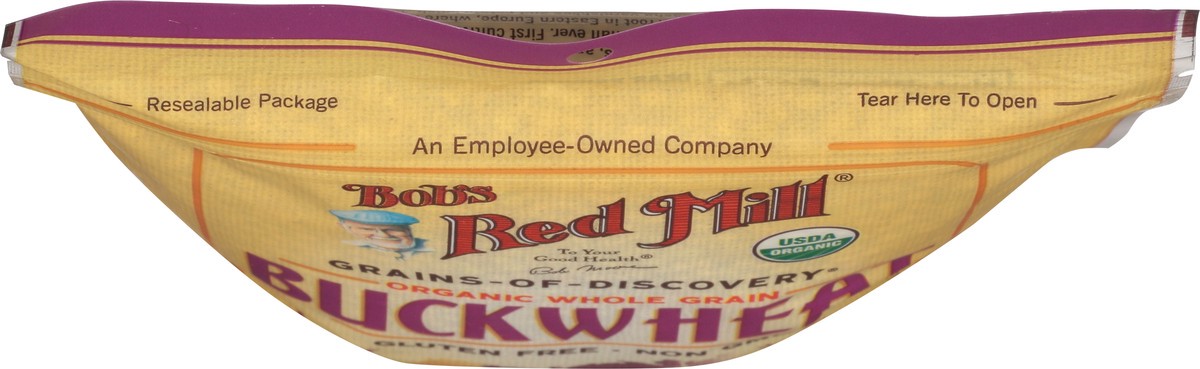 slide 9 of 9, Bob's Red Mill Organic Whole Grain Buckwheat, 16 oz