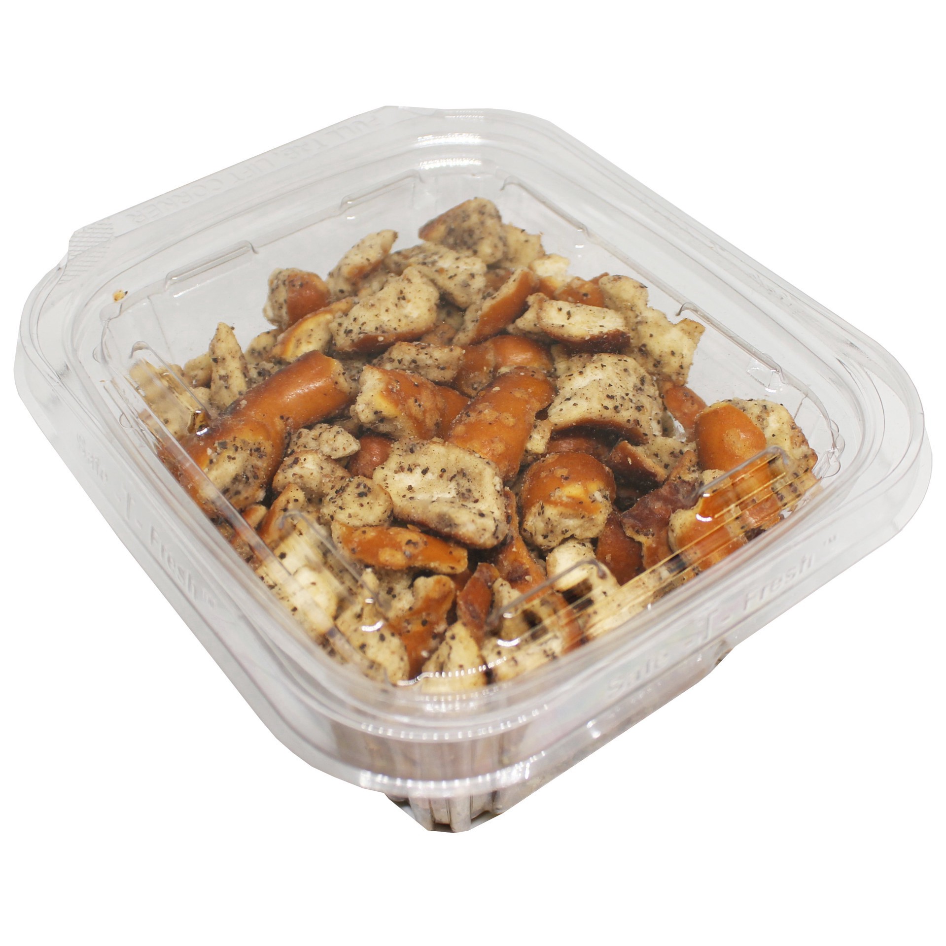 slide 1 of 1, Mountain Man Salt & Pepper Broken Pretzels, 6 oz