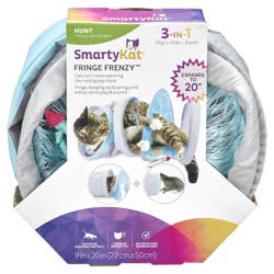 SmartyKat Fringe Frenzy Cat Tunnel
