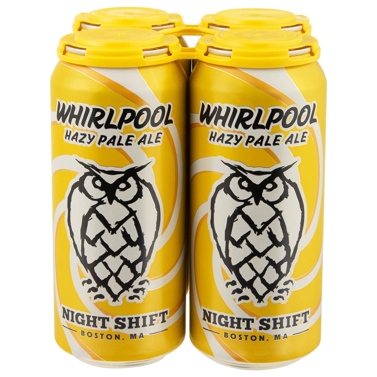 slide 1 of 11, Night Shift Brewing Whirlpool Hazy Pale Ale Beer - 4 - 1 pt Cans, 4 ct